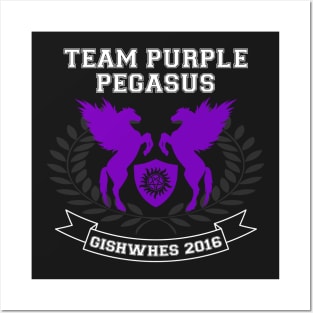 Team Purple Pegasus! Posters and Art